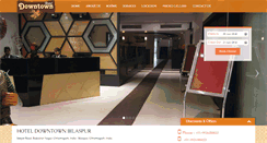 Desktop Screenshot of hoteldowntownbilaspur.com